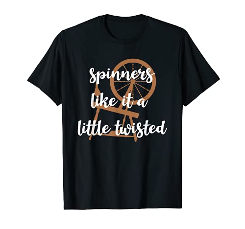 Camisa de regalo de hilatura a mano de lana | Spinners like it t Camiseta