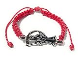Red Thread Bracelet Pulsera Roja de hilo de la Santa Muerte