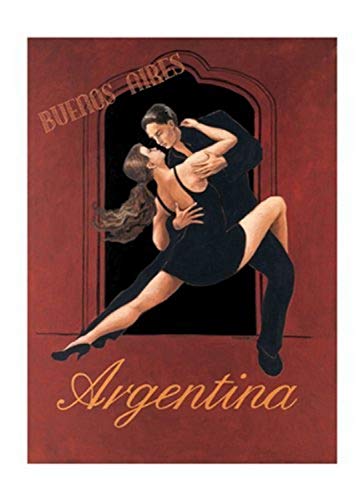 BUY ART FOR LESS Argentina by David Marrocco 11 X 14 Poster