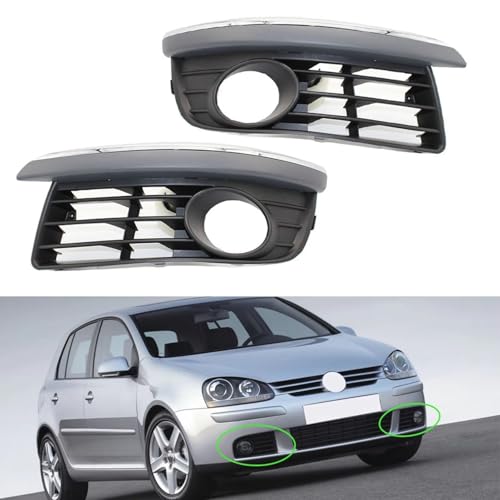 Cubierta parachoques delantero para VW Jetta V MK5 2006-2010 izquierdo 2