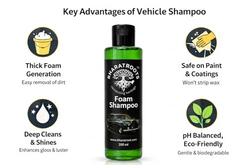 Image of Car /Bike Foam Sprayer 2L with Car /Bike Snow Foam Shampoo 200ml and Wash /Dry Microfiber Towel 800 GSM Combo, Dual Nozzle for High Pressure Blaster Foam Washing Transparent(Combo)