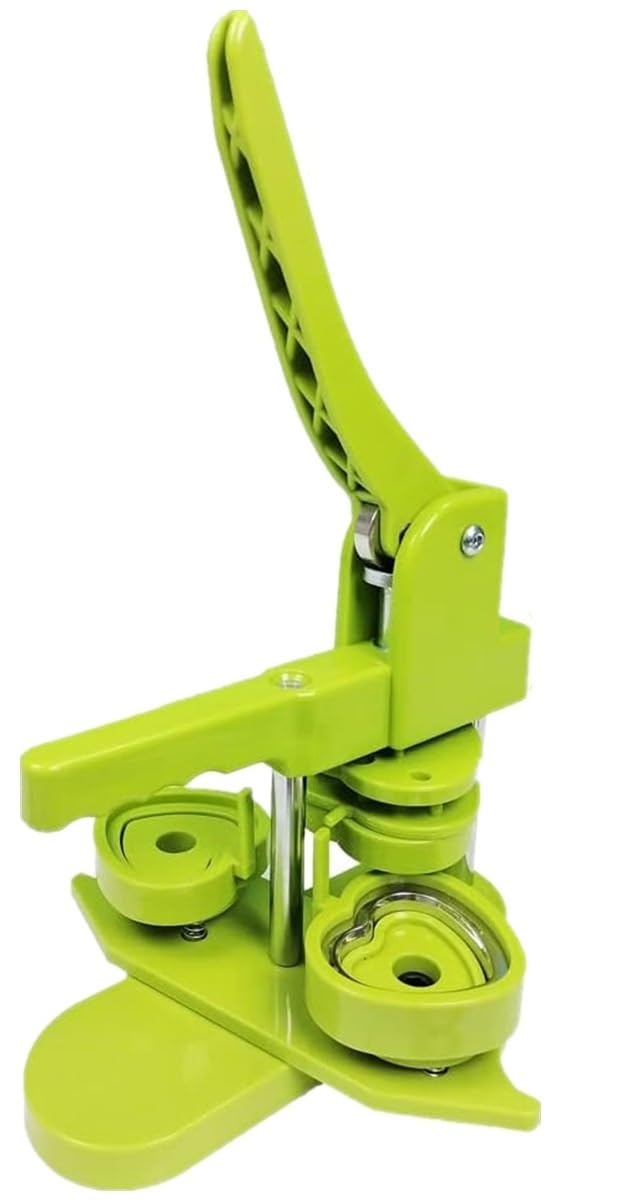 Machine à fabriquer des badges en forme de cœur, 58MM, avec 100 pièces de boutons et moule