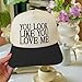 You Look Like You Love Me Funny Trucker Hats Women Vintage Adjustable Baseball Cap Embroidery Fashion Trucker Hat