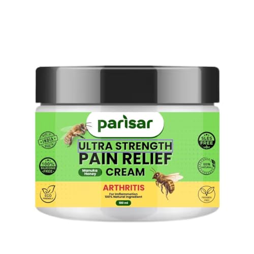Image of Parisar Pharma Ultra Strength Pain Relief Cream | Fast-Absorbing & Non-Greasy | Joint & Bone Therapy | Single Pack