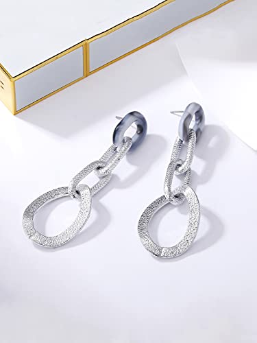 Toned Chain Earrings for Women - Birthday Anniversary Gift