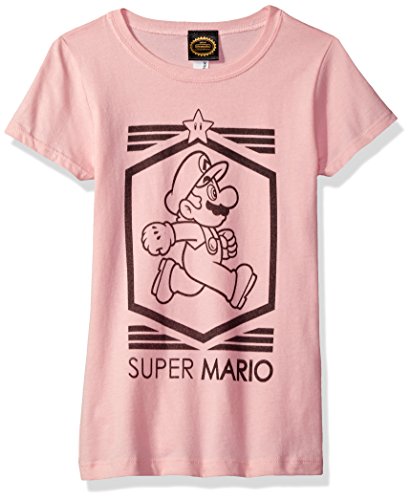 Image of Nintendo Girls' Super Mario Mario Billion Run Graphic Tee