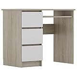 Los tableros laminados de 16 mm de grosor crean un acabado fácil de limpiar, los bordes protectores de ABS aumentan la durabilidad de la mesa