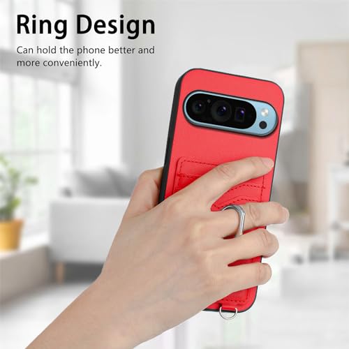 Coque Google Pixel 9 Pro avec anneau support pour éviter les chutes