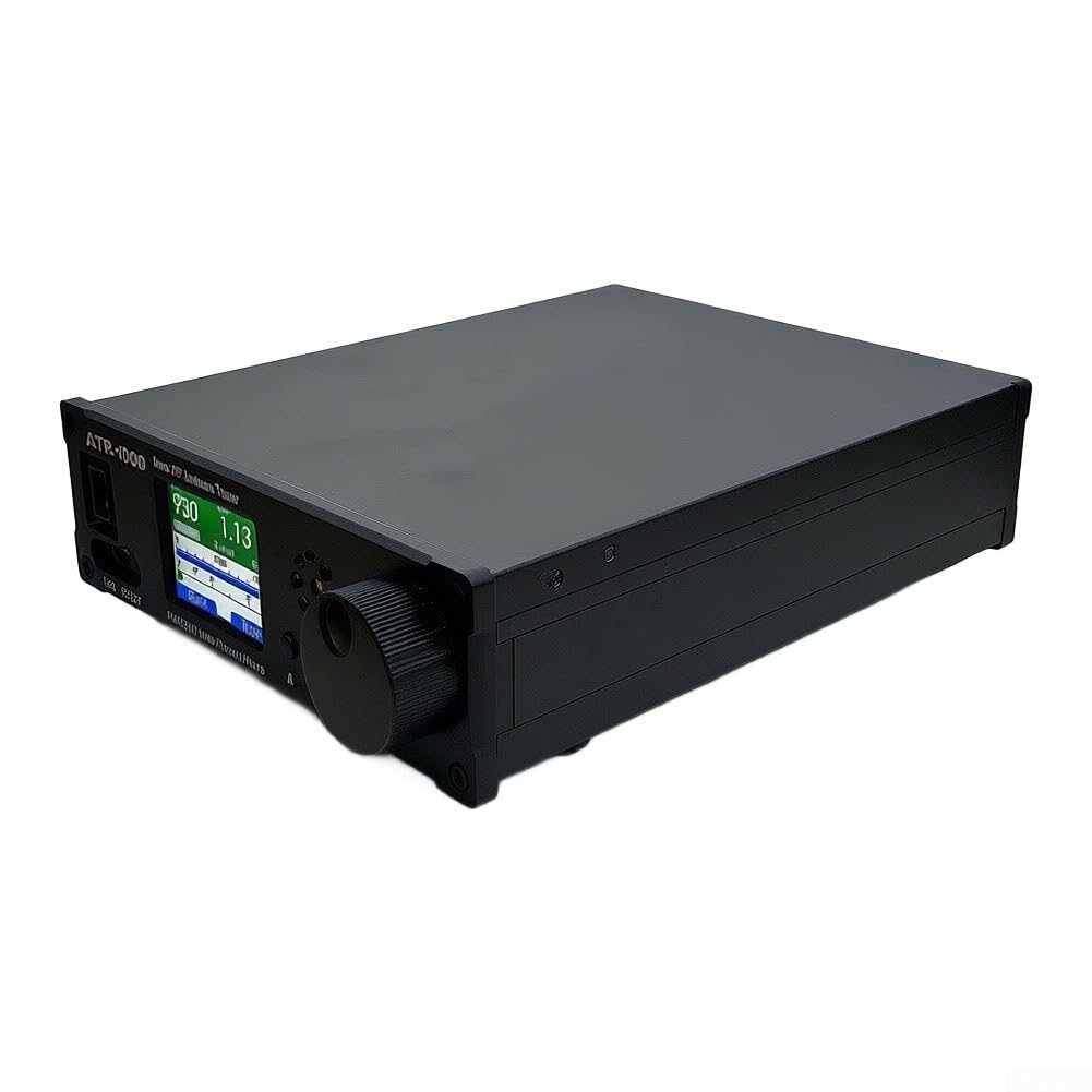 ATR1000 Tuner D'antenne Automatique 1000W 1.8-30MHz Avec Télécommande WiFi Et Compteur VSWR Pour Les Opérateurs En Ondes Courtes