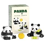 【Cadeau Parfait Multi-Occasions】Idéal comme cadeau d'anniversaire, présent de fête ou activité éducative pour les enfants de 6+ ans et adultes. Les pandas complétés deviennent des pièces de décoration charmantes pour bureaux, étagères ou collections, attrayants pour les passionnés de construction et les amateurs de pandas worldwide.