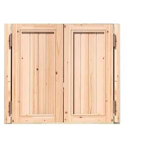 Aannaa AANNAA Zweiflügelige Fenstertür 100x90cm