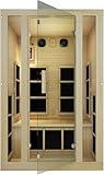 JNH Lifestyles Joyous 2 Person Canadian Hemlock Low EMF Far Infrared Sauna