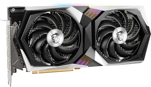 Image of RX 6700 XT Radeon Gaming X 12G Graphics Card - 12GB GDDR6 192-Bit Gaming GPU, Twin FROZR 8 Cooling, TORX Fan 4.0, PCIe Gen 4, HDMI 2.1, DisplayPort 1.4a, AMD RDNA 2 Graphics Card with 1 Year Warranty