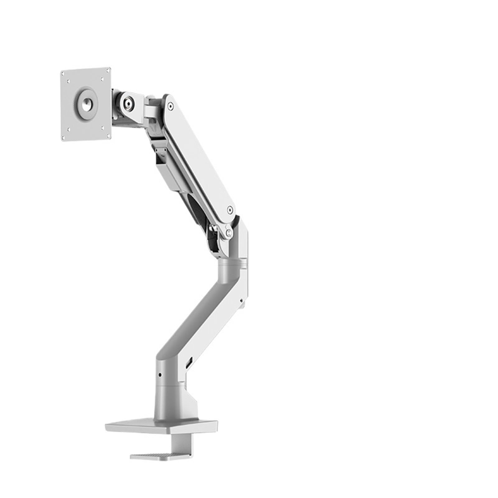 YLUPVT 49-inch monitor stand cantilever lifting screen base computer screen G5G9 mechanical arm(White S1020 [Table clip])