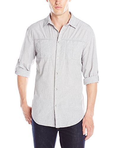 Calvin Klein Jeans Men's Convertible Heather Shirt