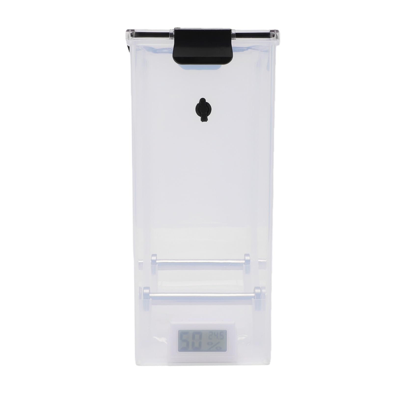 Asixxsix Scatola Porta Filamento, Contenitore Ermetico con Display | Organizzatore impilabile di filamenti per stampante 3D, contenitore in PP da 5,8 litri, con tubo in PTFE per bobine in PLA