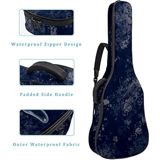 Housse de protection rembourrée pour guitare acoustique classique Motif écossais et écureuil, Multicolore 04, 42.9×16… - Les Beatles, Paul McCartney, John Lennon, RIngo Starr, George Harrison Housse de protection rembourrée pour guitare acoustique classique Motif écossais et écureuil, Multicolore 04, 42.9x16… – Image 4