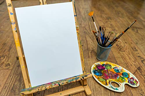 Artlicious Canvas Panels 12 Pack - 8 inch x 10 inch Super Value Pack - Artist Canvas Boards for Painting