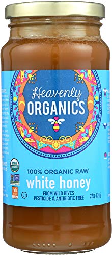 Miel Heavenly Organics blanca 22 onzas pack 6 miniatura 1