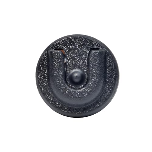 UAYESOK Soporte para micrófono de radio, soporte para micrófono de radio CB, soporte de clip para colgar con adhesivo 3M para Midland Kenwood, Motorola, Baofeng, CB PMR, radio móvil para coche, Jeep,