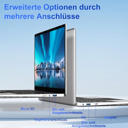 Ordenador portátil 14" Win 11, 8GB RAM, 256GB SSD, - Imagen 7