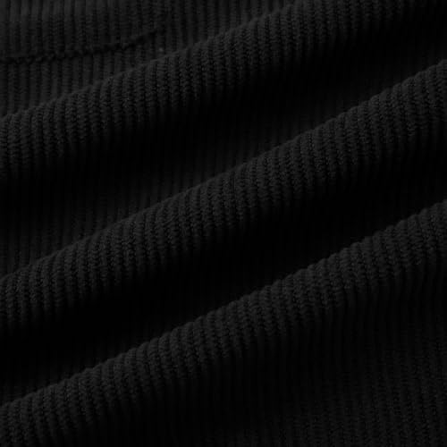 Corduroy Jacket Big And Tall Hoodies for Men Quarter Zip Up Hooded Sweatshirts Workout Gym Men Fashion Outdoor Pullover4