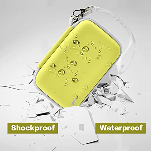 Travel Case Compatible With Ucomx For Nano 3 In 1 Wireless Charger, Foldable Charging Station Storage Holder Bag For Fast Charging Pad Cable And Adapter, Yellow (Box Only) #TOP4