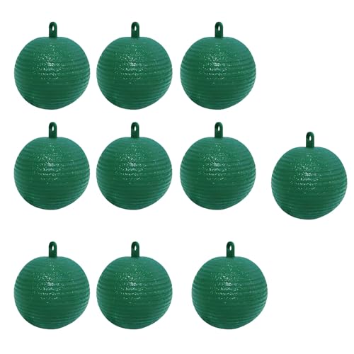 omiinitio Eficaz trampa para mosquitos interiores y moscas de la fruta con materiales plásticos con tecnología de ventilador silencioso, 10 paquetes de fruta de cocina trampa para insectos