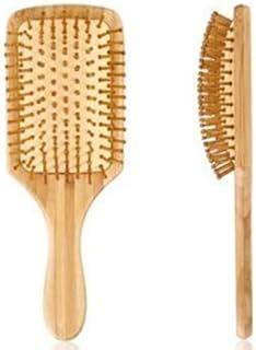 فرشاة ومشط خشبي كبير الحجم 6287_ مع ضمان لمدة عامين للرضا والجودة