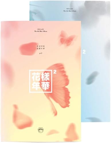 Bangtan Boys BTS 4º mini álbum en The Mood for Love PT.2 (incluye una tarjeta de fotos acrílica al azar) (todo melocotón/azul))
