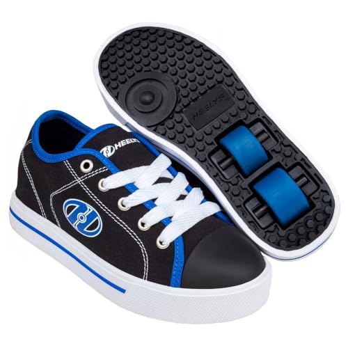 Heelys Classic, Jungen Sneaker, Schwarz (Black/White/Snorkel Blue...