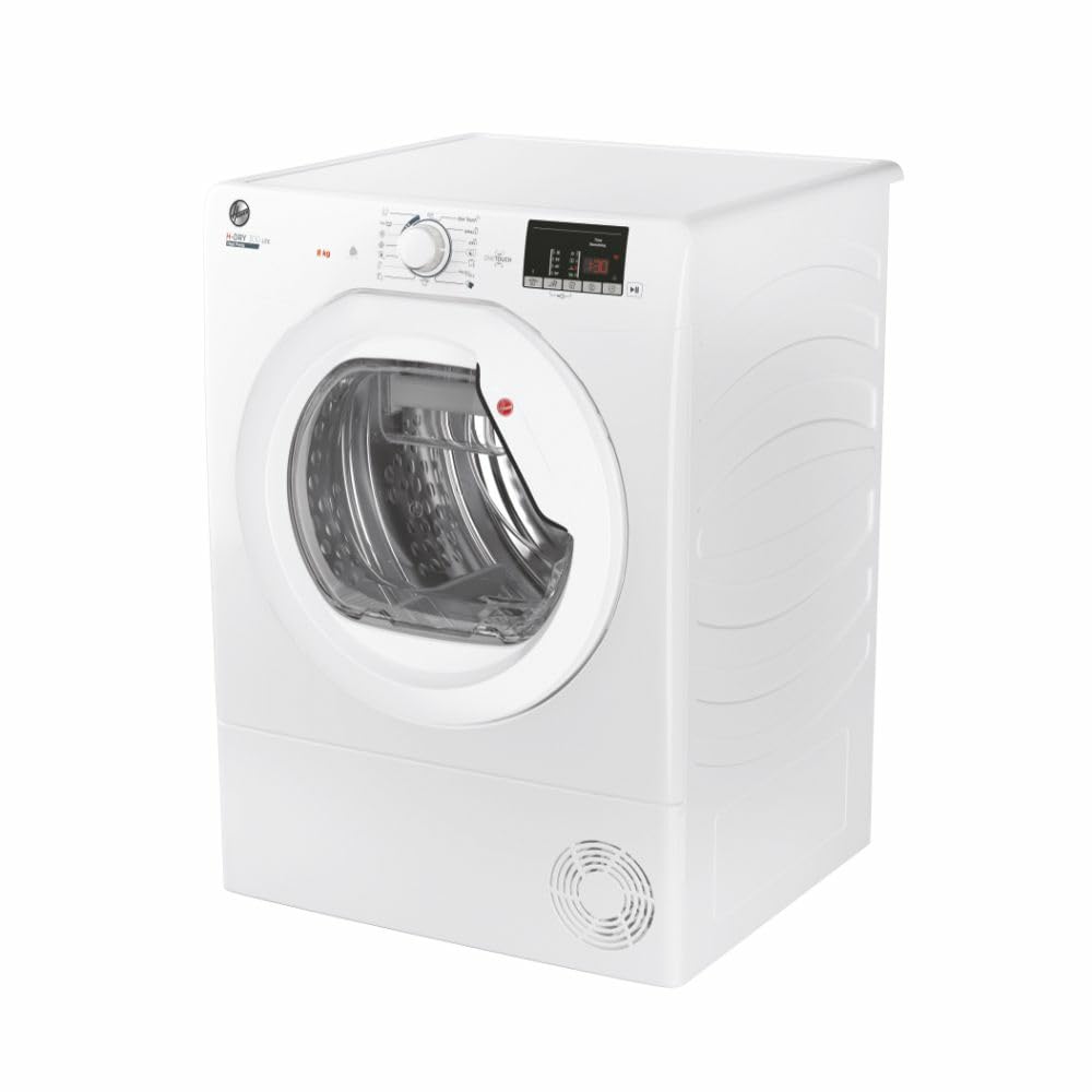 Hoover HLE H8A2DE-S - Asciugatrice con pompa di calore, Libera installazione, 8kg, Classe energetica A++