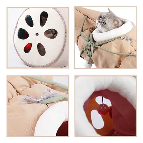 Tunnel pour chat résistant et pliable, le jouet interactif haute performance