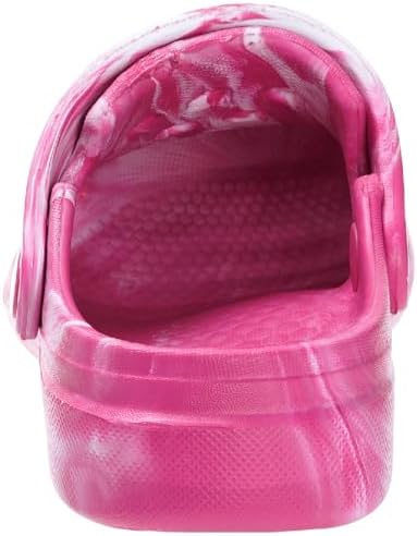 KVbabby Boys Girls Garden Clogs Slip on Sandals Water Shoes Children Shower Beach Pool Slippers(Rose Red,13-13.5 Little Kid) — view 3