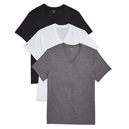 Evolve Men's Performance Cotton 3 Pack V-Neck T-Shirt