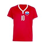 nationshirt Russland Trikot BR 10 R - R-R-R Hose + Stutzen WM 2018 World Cup Trikot Russia (140)