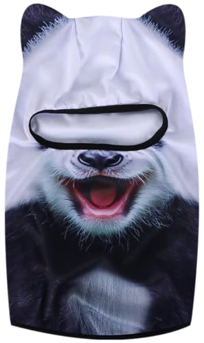 Image of 3D Cat Ski Balaclava Sheisty Face Mask with Ears Cute Animal Ski Mask for Music Festivals Raves Party Outdoor Activities