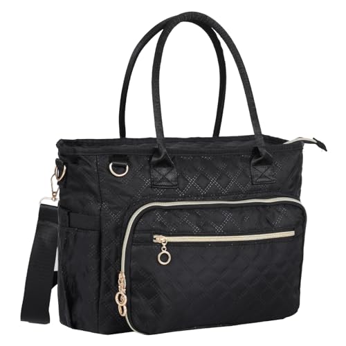 Bolsa grande para la Biblia para mujer con bolsillo de iglesia y asa para portátil de 16 pulgadas