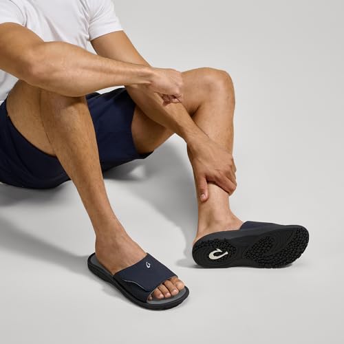 Image of OluKai Nalu Slide Men's Versatile Slide Sandals, Water-Friendly & Adjustable Straps, Lightweight & Durable, All-Day Comfort & Support
