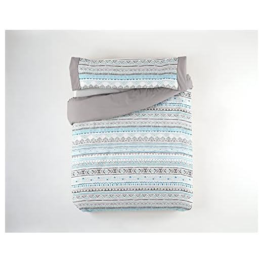 SEDALINNE - Funda nórdica Heli. Cama 150 cm. Gris