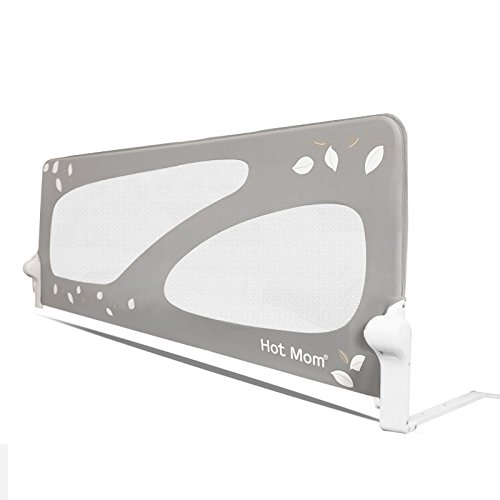 Griglia Di Protezione Per Letto Bambini 150cm - Altezza Regolabile 70-98cm, Rete Traspirante Anticaduta - Foto 7