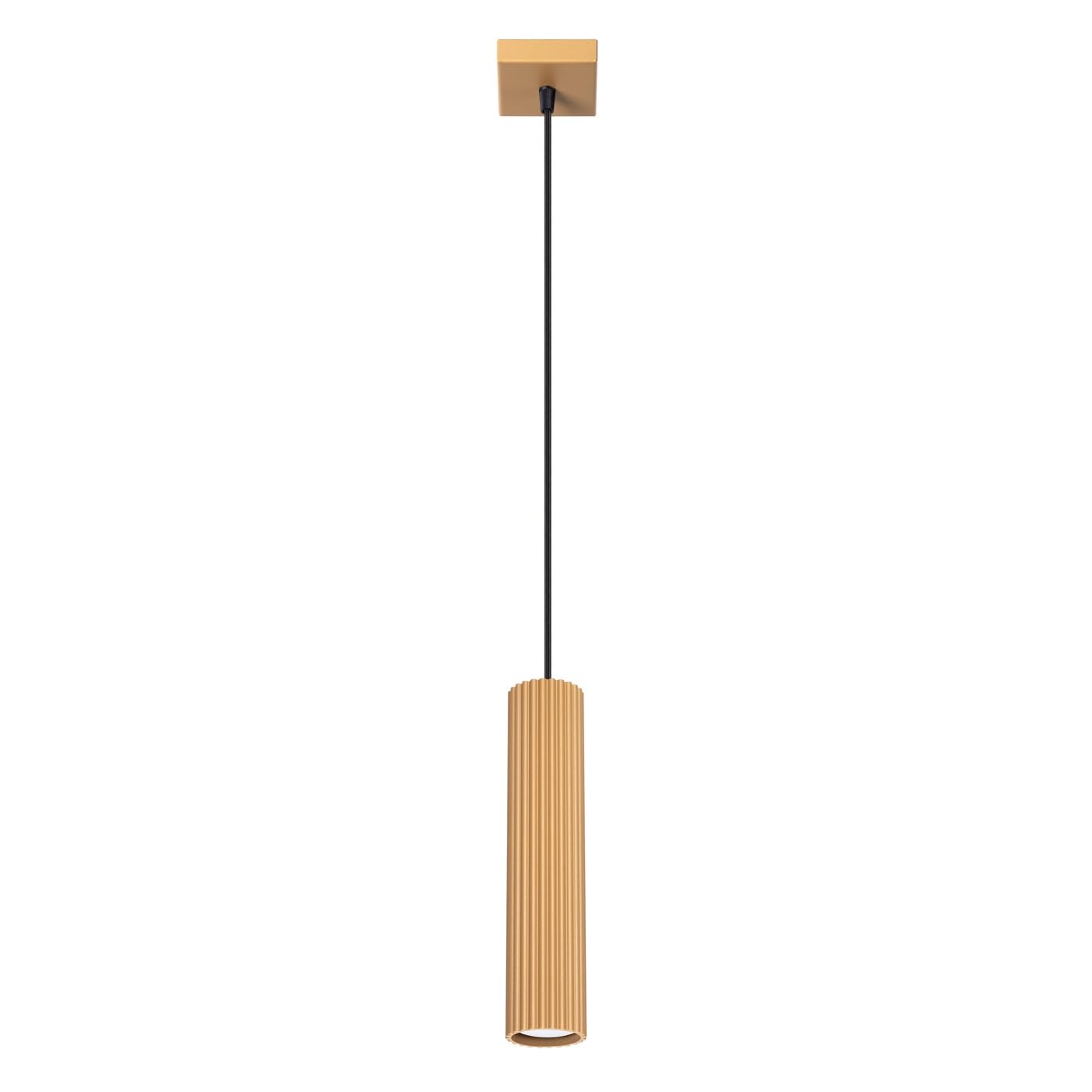 SOLLUX lighting Pendant lamp KARBON 1 Gold