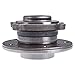 AUQDD 513254 Front Wheel Hub and Bearing Assembly Compatible With B-M-W 08-13 128i 135i,06-11 323i,07-13 328i 335i,09-11 335d,13-15 X1 RWD,10-16 Z4# HA590162 31216765157