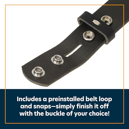 Weaver Leathercraft unisex-adult No Buckle Belt4