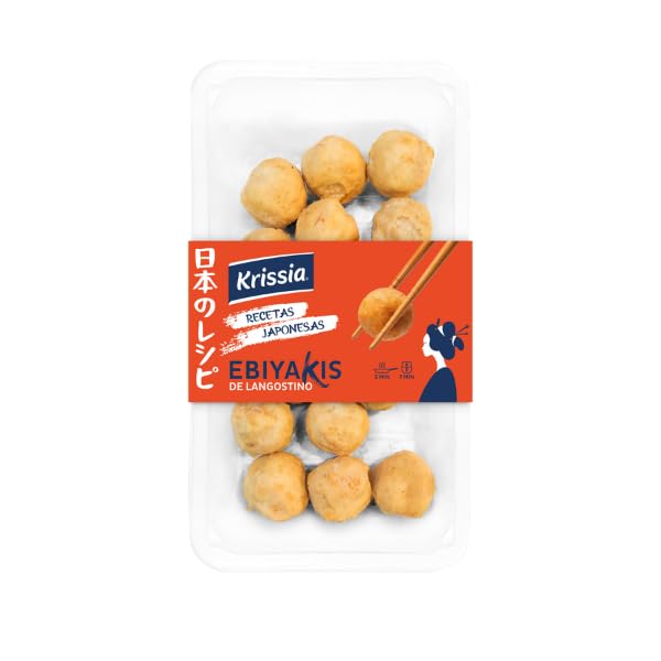 KRISSIA® Ebiyaki 250g - Krissia® pone a tu disposición lo mejor de la mejor gastronomía japonesa.