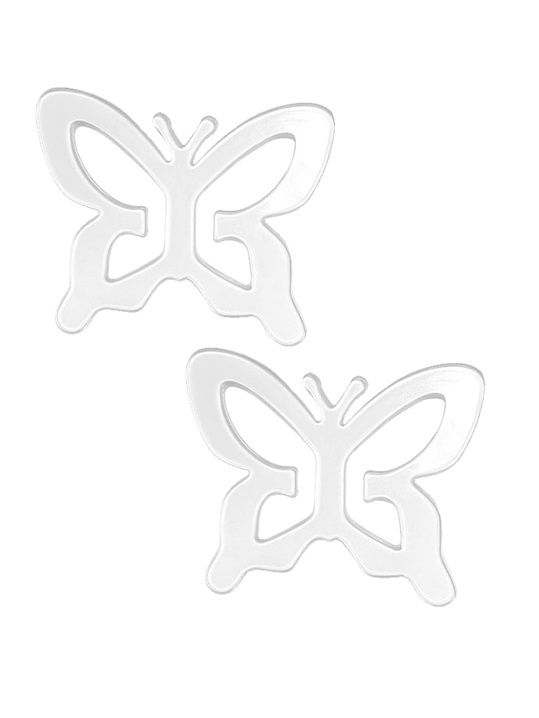 Women’s Multi-Shape Bra Strap Clips – Black, Transparent, Beige. Universal fit to lift, support, and hide straps under racerback, halter, sleeveless, off-shoulder, wedding, and prom outfits.-image-16
