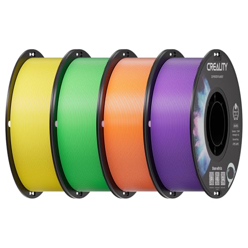 Image of Creality PETG 3D Printer Filament 4 kg, Excellent Toughness High Precision, Odorless Non-Toxic Moistureproof, Glossy PETG Filament 1.75mm for 3D Printer