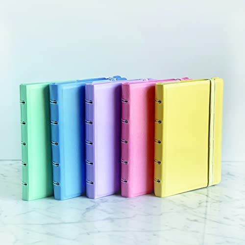 Carnet de notes rechargeable format poche rose Filofax 112 pages