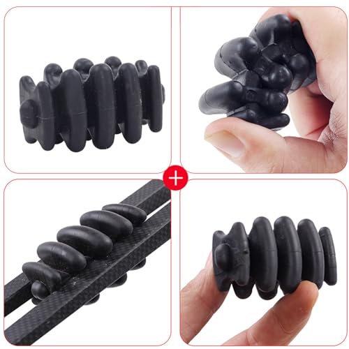 ZFFOZZ 2 Pcs Compound Bow Limb Dampeners Archery Bow Stabilizer Silencers Archery Shock Absorber Vibration Dampener - Image 4