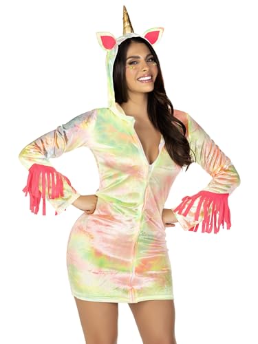 Miniatura 3 de Leg Avenue Enchanted Velvet Unicorn, Accesorios Mujer, Multicolor , Talla Del Fabricante: Medium 10-12